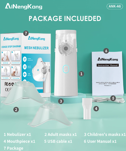 Nébuliseur portable : inhalateur pour asthme portatif