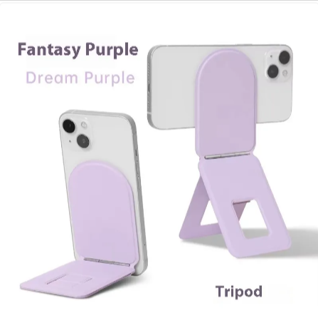 Support de téléphone multifonction en cuir pour selfie