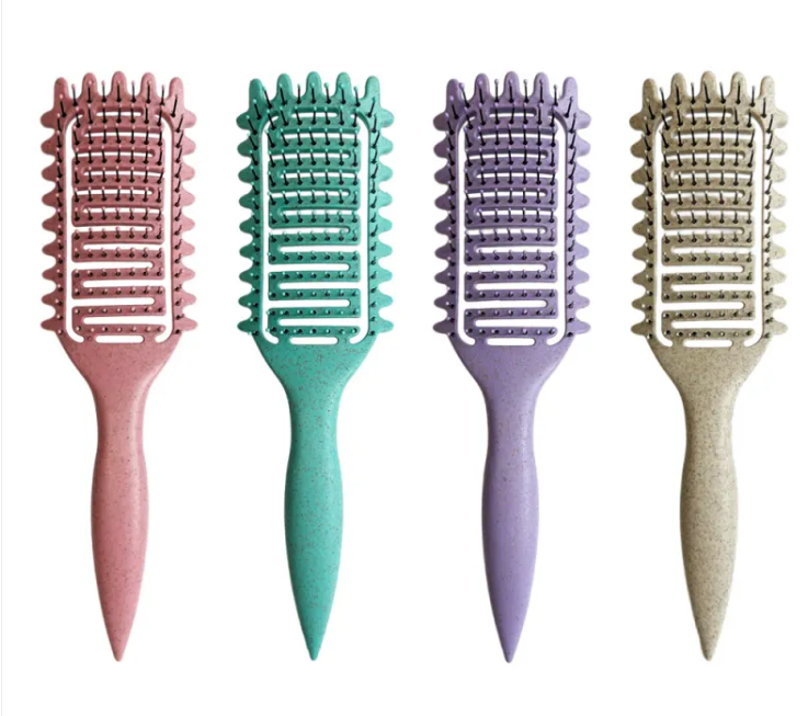 Peigne creux pour cheveux bouclés