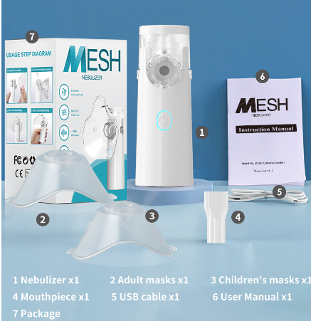 Nébuliseur portable : inhalateur pour asthme portatif