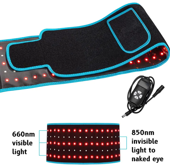 Appareil de thérapie infrarouge à LED pour ceinture
