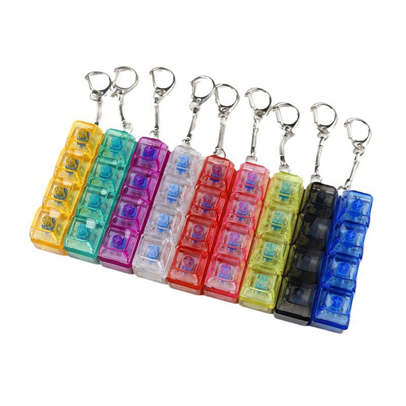 Testeur d'interrupteurs transparent pour clavier avec lumière