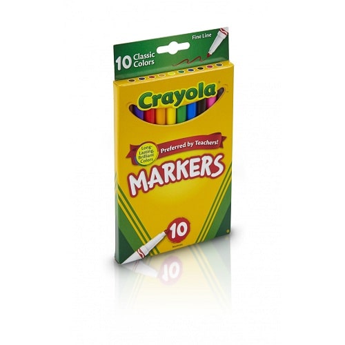 Crayola Crayons de couleur Couleurs assorties Lot de 12