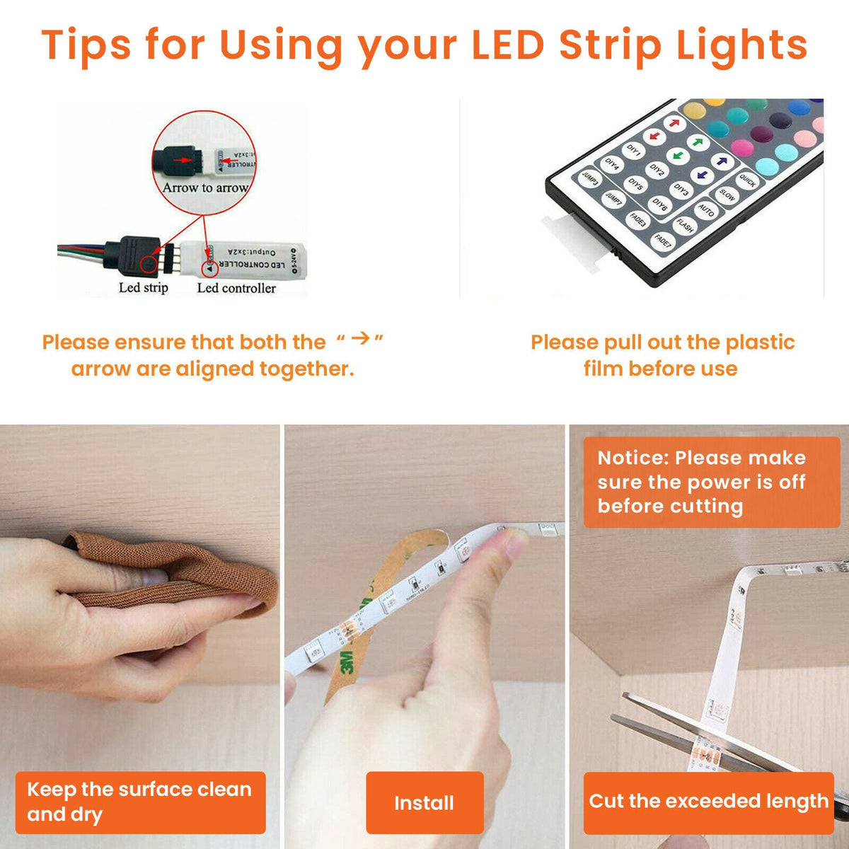 Ruban LED flexible RVB
