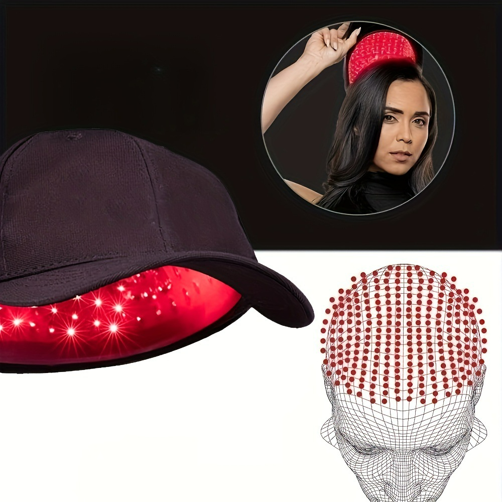 Casque de luminothérapie rouge
