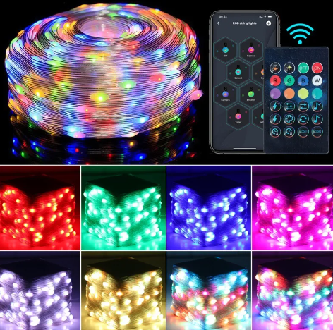Guirlande lumineuse de Noël télécommandée à fabriquer soi-même