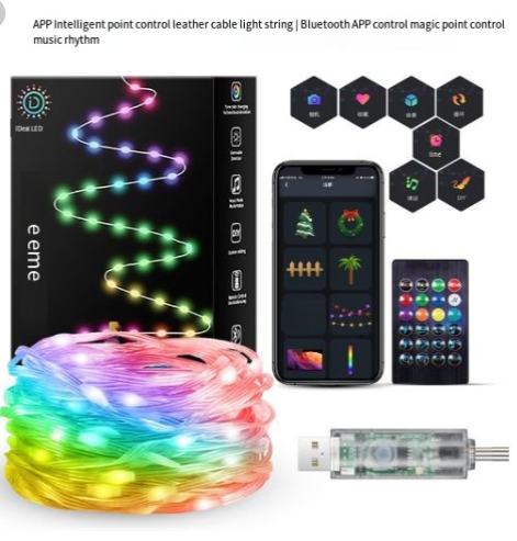 Guirlande lumineuse de Noël télécommandée à fabriquer soi-même