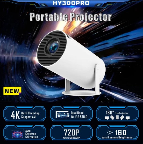 Projecteur home cinéma HY300 Pro
