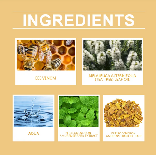 Crème aux herbes au venin d'abeille
